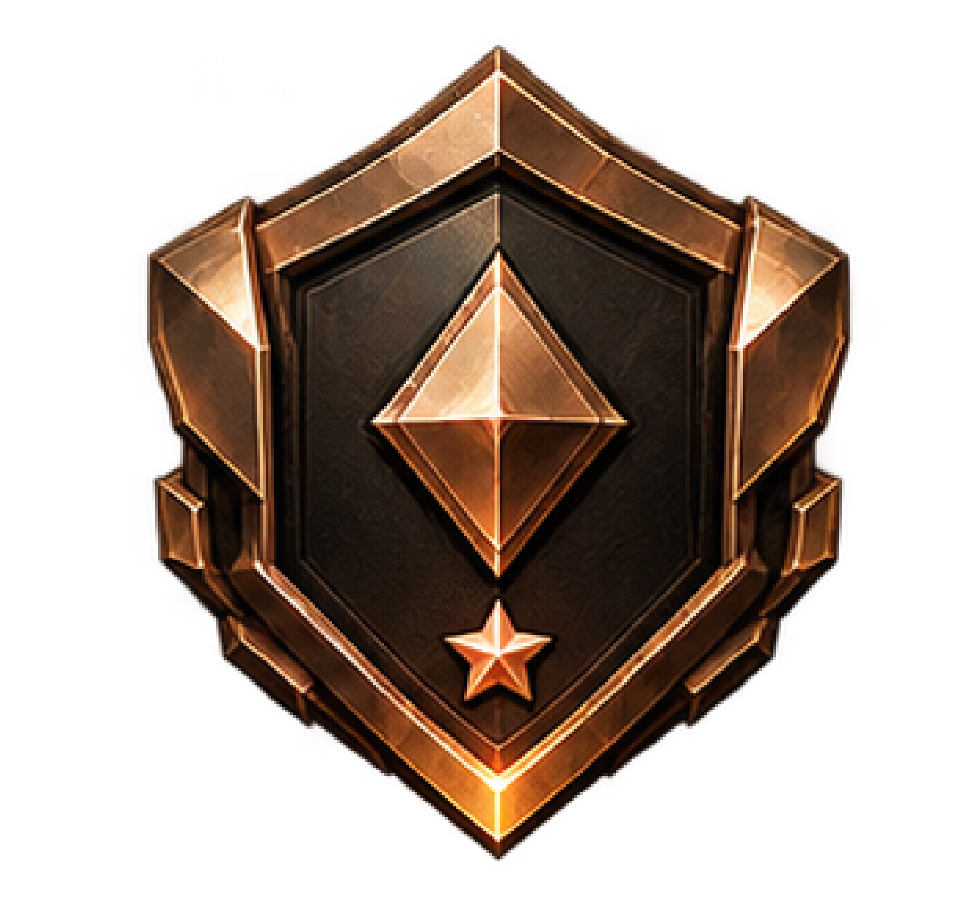 Current rank badge